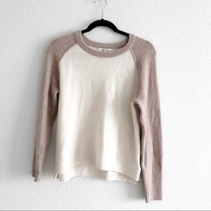 Madewell Colorblock Allister Pullover Sweater